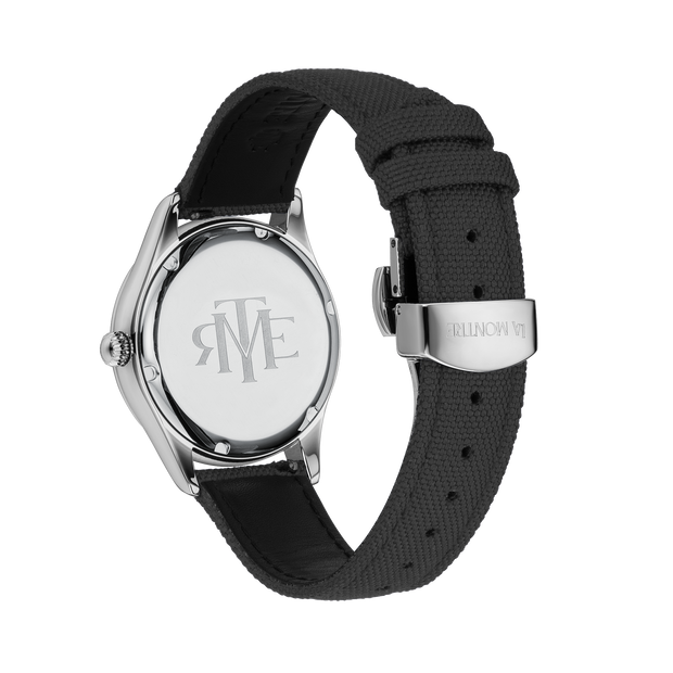 Black Leather Strap Watch | Leather Strap Black Watches | LaMontre