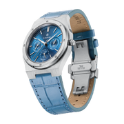 Blue Leather Strap Watch | Blue Leather Dail Watch | LaMontre