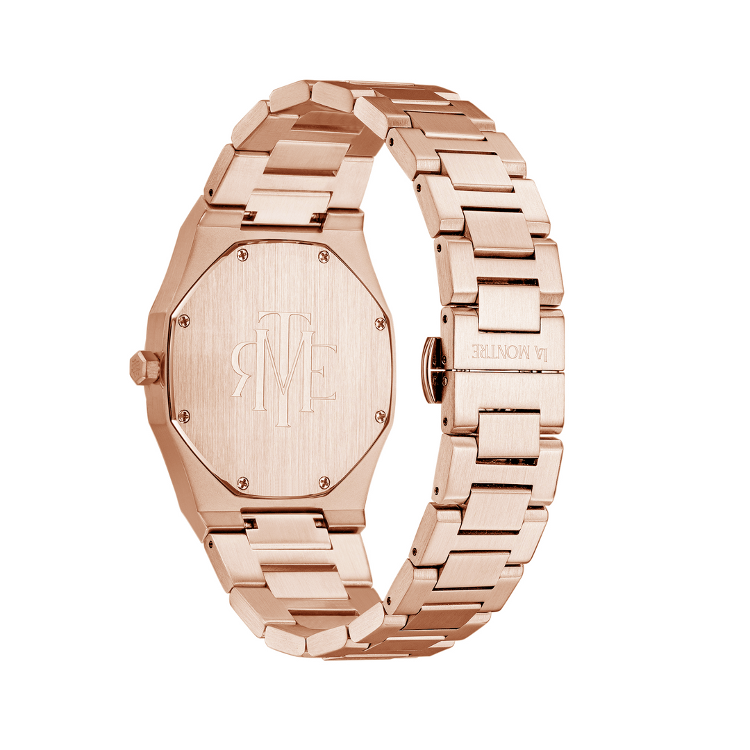 LLOYD☆Heart Bracelet Rose Gold l Watch★2way★ Ellis Heart Rose Gold-Tone Steel Bracelet - JF02965791 - Fossil