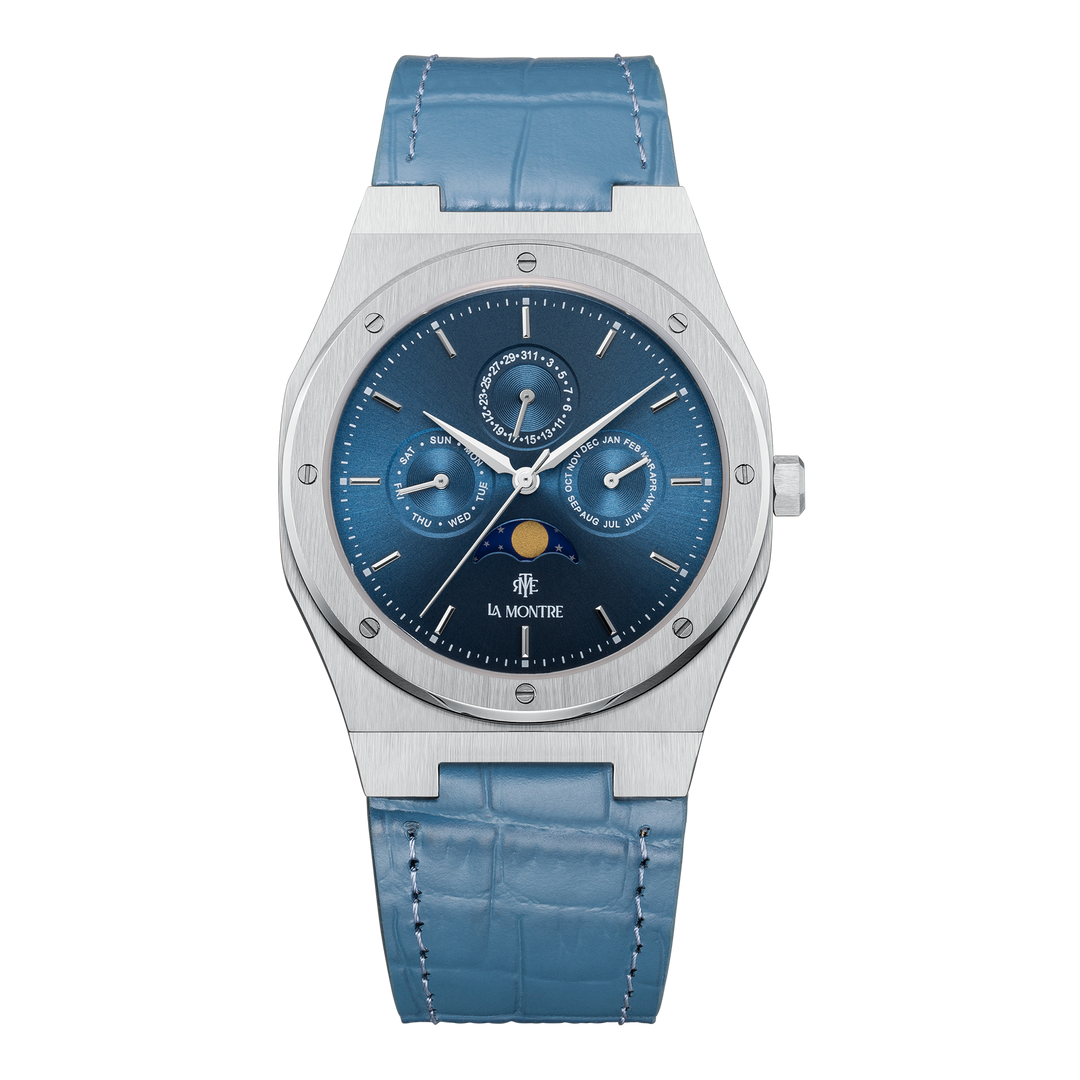 Blue Dial Watch | Blue Strap Watch | LaMontreqa