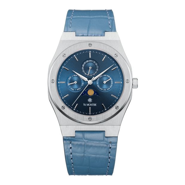 Blue Dial Watch | Blue Strap Watch | LaMontre
